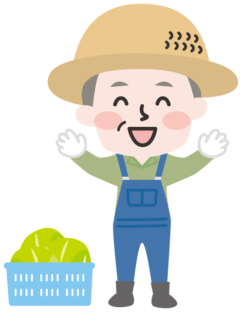 農業経営者のイラスト