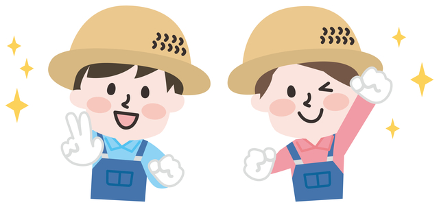 後継者とその配偶者のイラスト